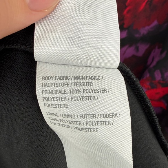 J JASON WU CHIFFON FIT‎ & FLARE MIDI FLORAL DRESS 1X - Picture 10 of 14